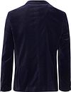 Elegant Smokingsblazer i fløjl, marineblå Product / Achterkant