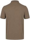 Gant Contrast Piqué Poloshirt Faded Taupe Product / Achterkant