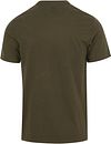 Levi's T-shirt Original Dark Green Product / Achterkant