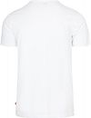 Levi's T-skjorte Solid Crew Hvit 2-pakning Product / Achterkant