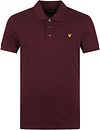 Køb Lyle and Scott Polo i bordeaux SP400VOG-Z562 | Suitable
