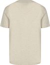 Lyle and Scott T-shirt Ecru Meleret Product / Achterkant