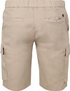No Excess Korte Stretch Cargo Beige Product / Achterkant