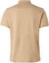 No Excess Polo i beige linned Product / Achterkant