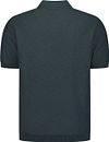 No Excess Polo Knitted Slub Dark Steel Product / Achterkant