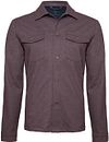 R2 Overshirt Melange Bordeaux 130.OVERSHIRT.007-080
