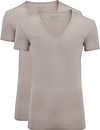 Køb Slater 2-pakke Stretch Usynlig T-shirt med V-hals 6740-915 | Suitable