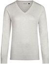 Steppin' Out Women Pullover Cotton Cashmere V-Neck Grey order online | SW1201.0001-1101 | Suitable Greece