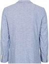 Suitable Blazer Linnen Panama Lichtblauw Product / Achterkant