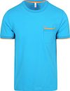Sun68 Piqué T-Shirt Fluo Stripe Blau kaufen | T35124-73 | Suitable