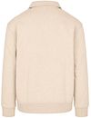 Supply & Co Sweat Polocollar Zip Aarav Brown