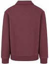 Supply & Co Sweat Polocollar Zip Aarav Bordeaux