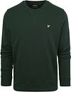 Lyle and Scott Sweter Ciemnozielony ML424VOG-W486