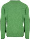 William Lockie V-Neck Lambswool Watercress
