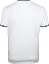 Biały T-Shirt Fred Perry Product / Achterkant