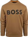 BOSS Sweater Logo Brown commander en ligne | 50487133-280 | Suitable Luxembourg