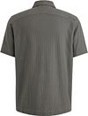 Camicia a maniche corte Cast Iron in jersey strutturato taupe Product / Achterkant