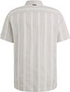 Camicia Vanguard a maniche corte con riga dobby verde Product / Achterkant