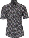 Casa Moda KM Hemd Botanische Print Donkerblauw 923885600-100 kopen | Suitable