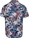 Desoto Short Sleeve Overhemd Festival Navy Multicolour Product / Achterkant