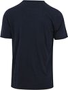 Dstrezzed T-Shirt Mc Queen mélange blu scuro Product / Achterkant
