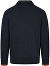 Fred Perry Longsleeve Half Zip Poloshirt Marineblå