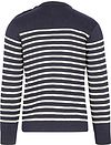 Jersey de lana Armor-Lux Molène a rayas azul marino Product / Achterkant