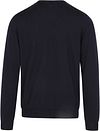 Maglione OLYMP girocollo in lana blu scuro Product / Achterkant