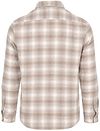 Marc O'Polo Shirt Plaid Beige Product / Achterkant