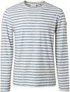 No Excess Longsleeve T-skjorte Stripe Blå 19140201-030