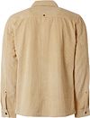 No Excess Overshirt z sztruksu w kolorze beżowym Product / Achterkant