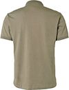 No Excess Poloshirt Army Groen Product / Achterkant