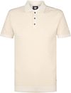 Petrol Knitted Polo Oceanstone Ecru M-1050-KWC206-0112 kopen | Suitable