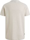 PME Legend Camiseta Textura Bicolor Ecru Product / Achterkant