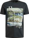 PME Legend Jersey Artwork T-Shirt Navy PTSS2505572-5281 kopen | Suitable