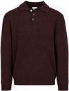 Profuomo Longsleeve Polohemd Boiled Wool Aubergine kaufen | PPXJ30041G-S | Suitable