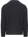 Pullover Superdry Jacob Cable blu navy Product / Achterkant