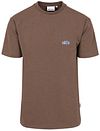 Supply & Co T-Shirt Imprimé au dos Omar Marron