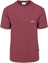Supply & Co T-Shirt Imprimé au dos Trevor Bordeaux