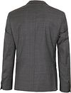 Suitable Abito Toulon in lana a quadri grigio marrone Product / Achterkant