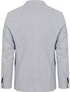 Suitable Blazer in lino a righe azzurro chiaro Product / Achterkant
