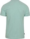 Superdry Klassisk T-shirt i Lysegrøn Melange Product / Achterkant
