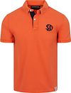 Superdry Polo Piqué Monogram Orange order online | M1110465A-K1A | Suitable Liechtenstein