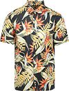 Superdry Skjorte Print Hawaiian Bird of paradise M4010947A-F7V