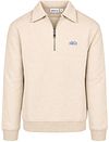 Supply & Co Sweat Polocollar Zip Aarav Brown order online | SCO26312AA07-2501 | Suitable Greece