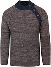 Blue Industry Sweter Niebieski KBIW22-M27 Denim 