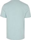 T-shirt BOSS Tales w kolorze turkusowym Product / Achterkant