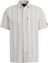Vanguard Short Sleeve Overhemd Dobby Streep Groen VSIS2503234-7004 kopen | Suitable