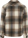 Dstrezzed Overshirt a quadri marrone Product / Achterkant