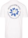 T-Shirt No Excess con estampado en la espalda Blanco Product / Achterkant